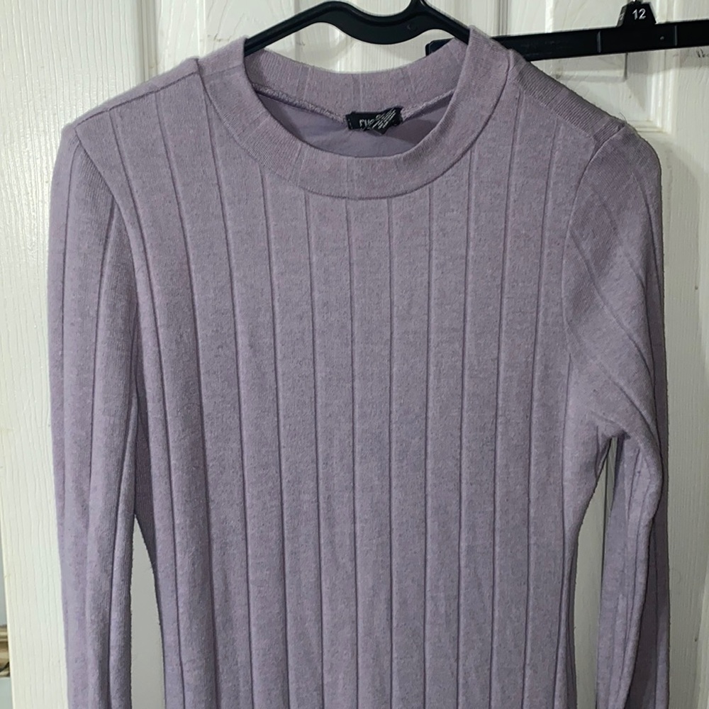 Long sleeve Lavender dress